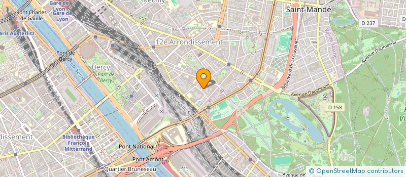 localisation de l'entreprise MONSIEUR GABIN NOVELLI  PARIS