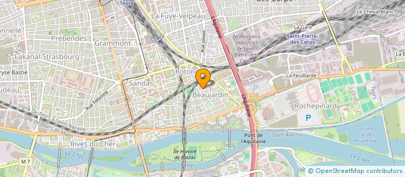 localisation de l'entreprise MONSIEUR GABIN RENAUD  TOURS