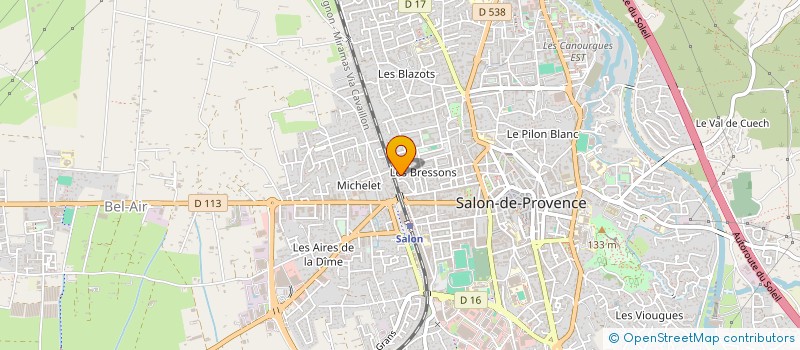 localisation de l'entreprise MONSIEUR GABIN RIGAUT  SALON-DE-PROVENCE