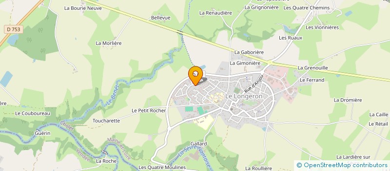 localisation de l'entreprise MONSIEUR GABIN RIPOCHE  SEVREMOINE