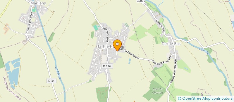 localisation de l'entreprise MONSIEUR GABIN SIMONOT  TART