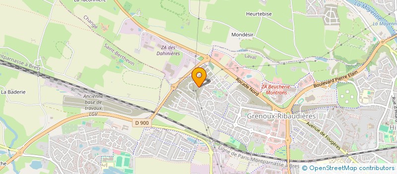 localisation de l'entreprise MONSIEUR GABIN SOUTIF à LAVAL