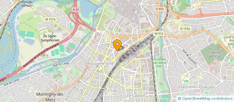 localisation de l'entreprise MONSIEUR GABIN THIBOUT  METZ