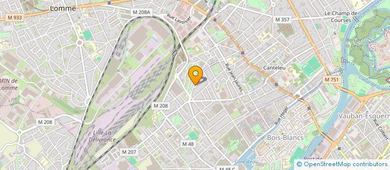 localisation de l'entreprise MONSIEUR GABIN VAN LIEFFERINGE  LILLE