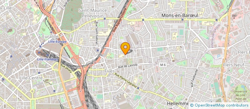localisation de l'entreprise MONSIEUR GABIN VIRAVAGONVIN à LILLE