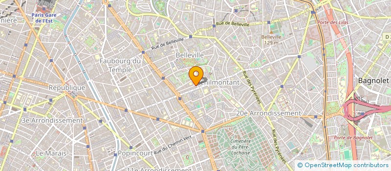 localisation de l'entreprise MONSIEUR GABIN VIRE  PARIS