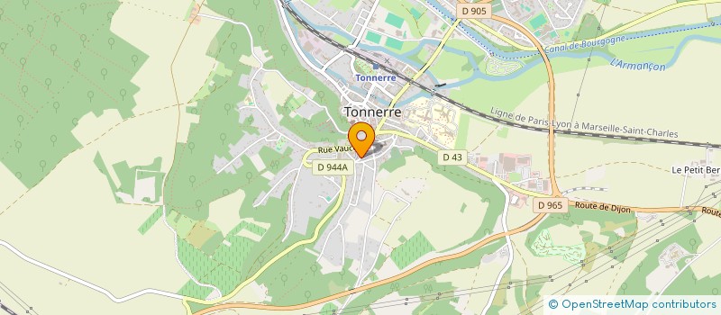 localisation de l'entreprise MONSIEUR GABOR CSAKI à TONNERRE