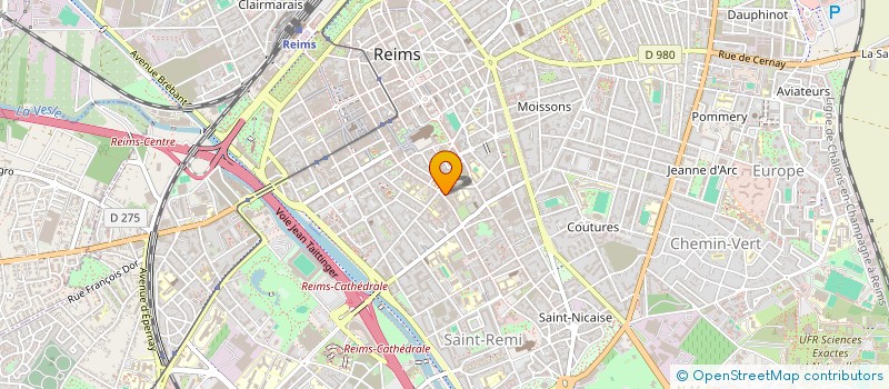 localisation de l'entreprise MONSIEUR GABRIEL ACERO  REIMS