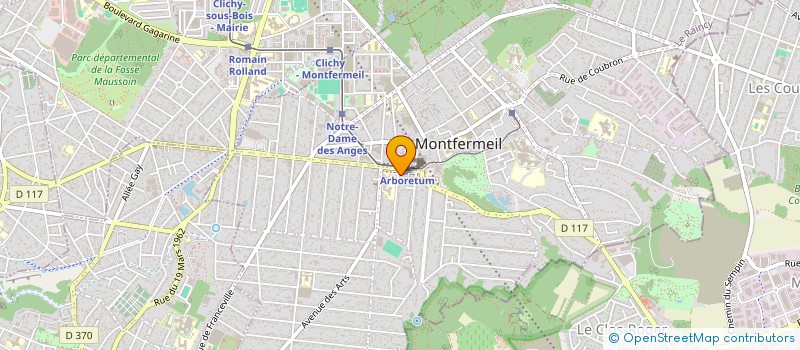 localisation de l'entreprise MONSIEUR GABRIEL ACIKGOZ  LE RAINCY
