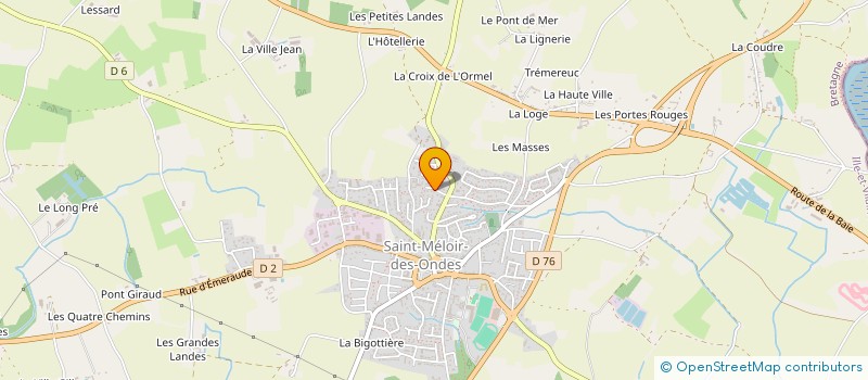 localisation de l'entreprise MONSIEUR GABRIEL AGAESSE à SAINT-MELOIR-DES-ONDES