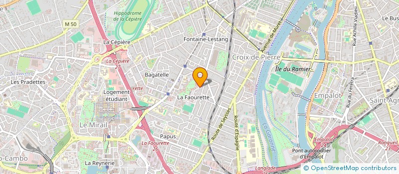 localisation de l'entreprise MONSIEUR GABRIEL ALONSO  TOULOUSE