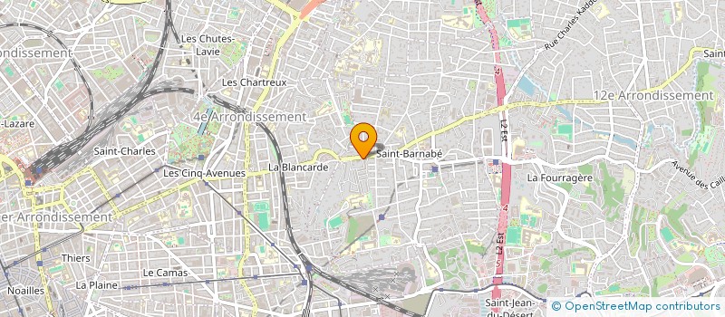 localisation de l'entreprise MONSIEUR GABRIEL AMADE  MARSEILLE