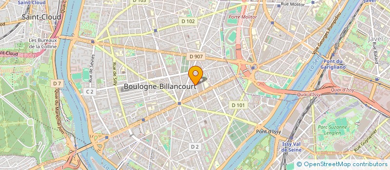 localisation de l'entreprise MONSIEUR GABRIEL AMBROSELLI à BOULOGNE-BILLANCOURT