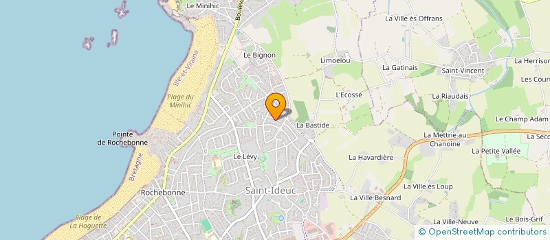 localisation de l'entreprise MONSIEUR GABRIEL ANDRE  SAINT-MALO