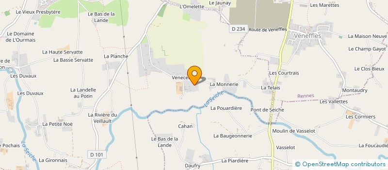 localisation de l'entreprise MONSIEUR GABRIEL ANGER  NOUVOITOU