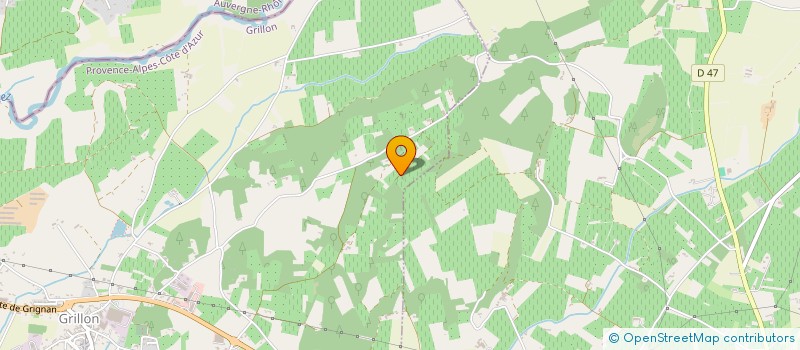 localisation de l'entreprise MONSIEUR GABRIEL APPAY  GRILLON