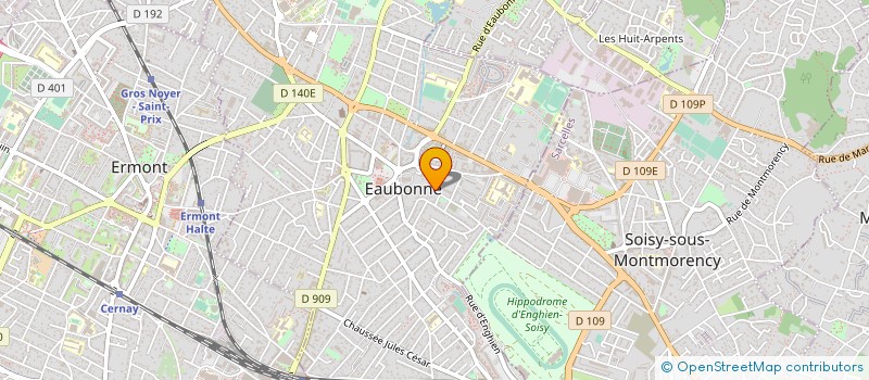localisation de l'entreprise MONSIEUR GABRIEL ARIBAUD à EAUBONNE