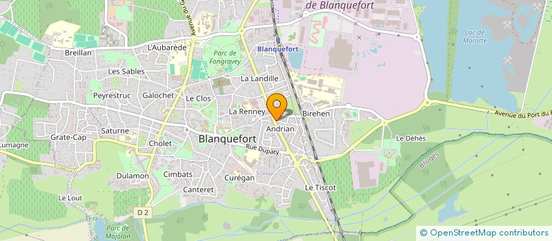 localisation de l'entreprise MONSIEUR GABRIEL ARLOT  BLANQUEFORT