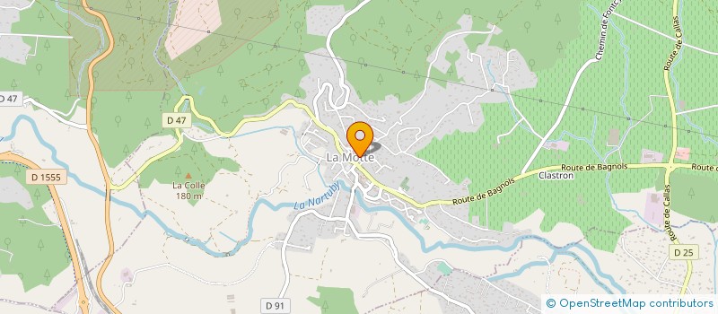 localisation de l'entreprise MONSIEUR GABRIEL ARNAUD  DRAGUIGNAN