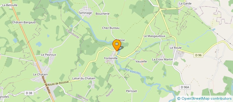 localisation de l'entreprise MONSIEUR GABRIEL AROD  BERNEUIL