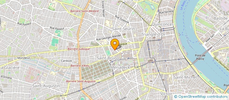 localisation de l'entreprise MONSIEUR GABRIEL AUTIER  BORDEAUX