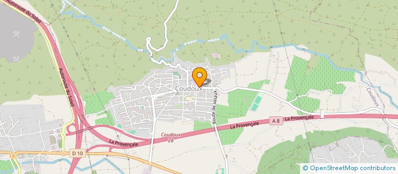 localisation de l'entreprise MONSIEUR GABRIEL BAILLON  COUDOUX