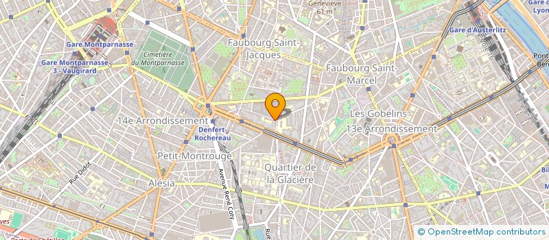 localisation de l'entreprise MONSIEUR GABRIEL BARBE  PARIS