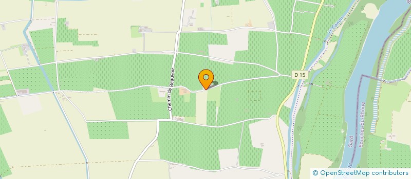 localisation de l'entreprise MONSIEUR GABRIEL BARBERO  BEAUCAIRE