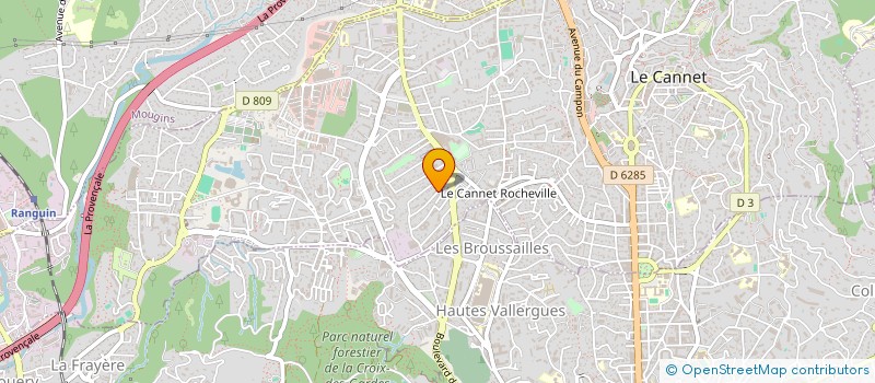 localisation de l'entreprise MONSIEUR GABRIEL BARBOSA à LE CANNET
