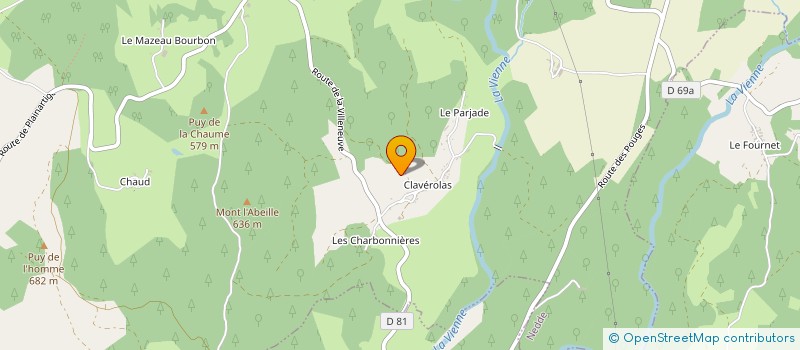 localisation de l'entreprise MONSIEUR GABRIEL BARLET à AUGNE