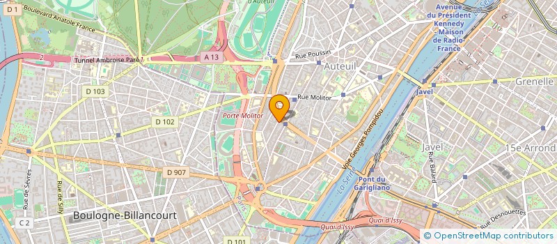 localisation de l'entreprise MONSIEUR GABRIEL BARUK  PARIS