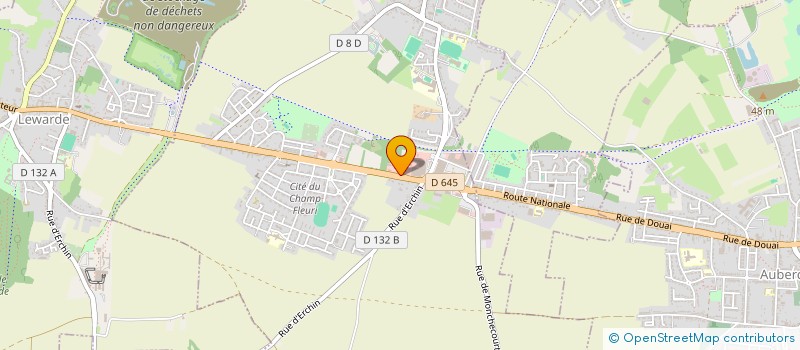 localisation de l'entreprise MONSIEUR GABRIEL BAUDUIN  MASNY