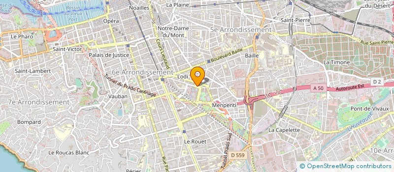 localisation de l'entreprise MONSIEUR GABRIEL BAUMGARTNER  MARSEILLE