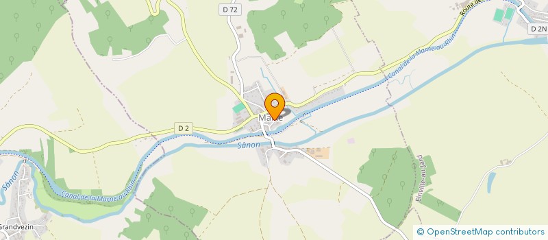 localisation de l'entreprise MONSIEUR GABRIEL BAZART  MAIXE