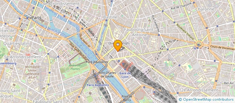 localisation de l'entreprise MONSIEUR GABRIEL BELABBAS  PARIS