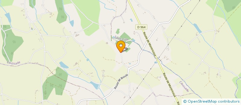 localisation de l'entreprise MONSIEUR GABRIEL BELLOUNAT  CAUSSADE