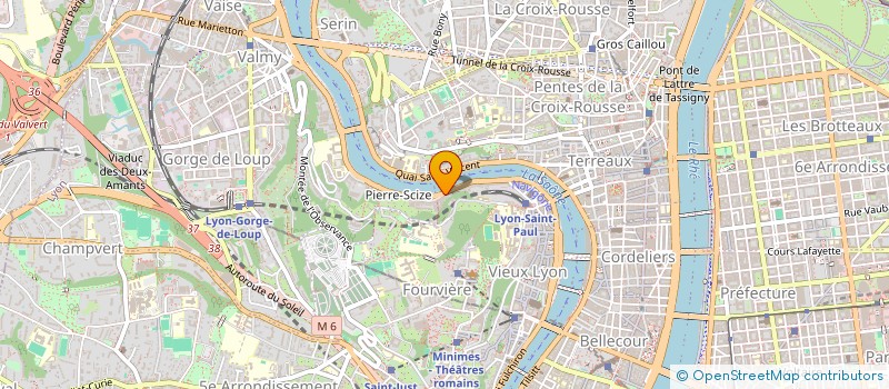 localisation de l'entreprise MONSIEUR GABRIEL BENSAID  LYON