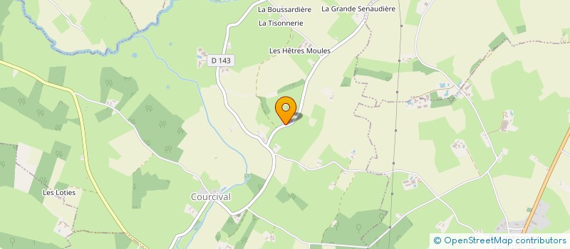 localisation de l'entreprise MONSIEUR GABRIEL BERGEOT  COURCIVAL