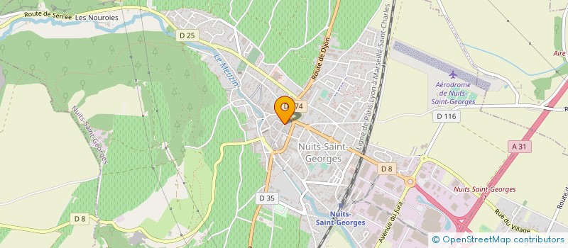 localisation de l'entreprise MONSIEUR GABRIEL BERNUY à NUITS-SAINT-GEORGES
