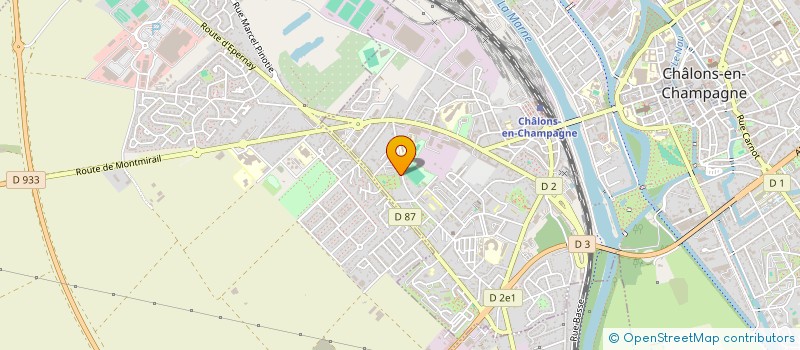 localisation de l'entreprise MONSIEUR GABRIEL BIRCHLER  CHALONS-EN-CHAMPAGNE