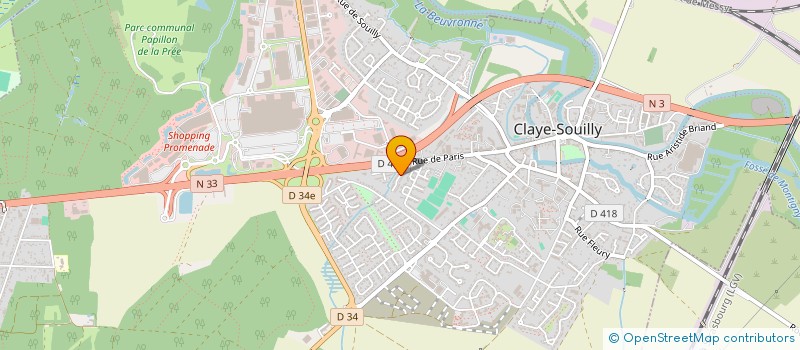 localisation de l'entreprise MONSIEUR GABRIEL BISSON  AUBERVILLIERS