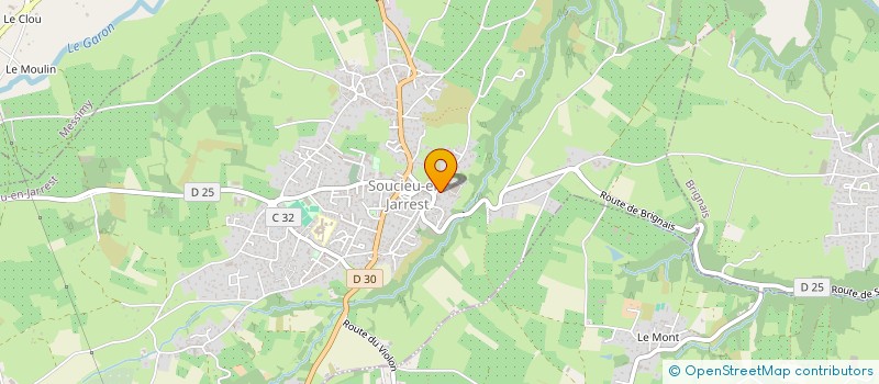 localisation de l'entreprise MONSIEUR GABRIEL BLOND à LARAJASSE