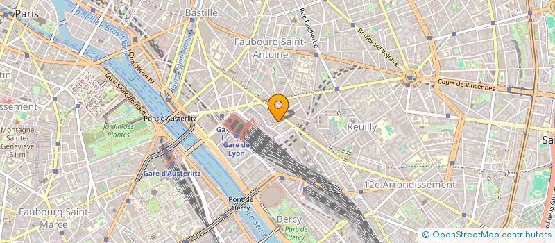 localisation de l'entreprise MONSIEUR GABRIEL BOLLA  PARIS