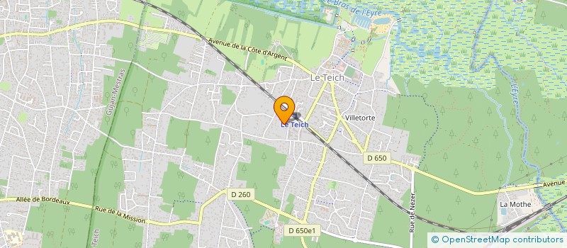 localisation de l'entreprise MONSIEUR GABRIEL BON  LAMORLAYE