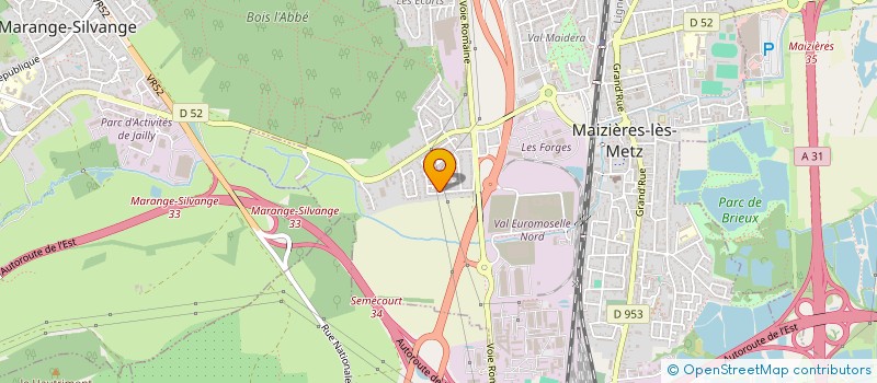localisation de l'entreprise MONSIEUR GABRIEL BOSCO  MAIZIERES-LES-METZ