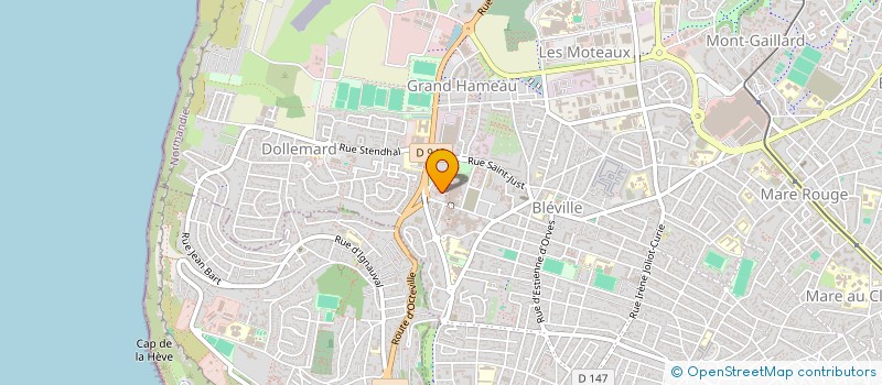 localisation de l'entreprise MONSIEUR GABRIEL BOUGON à LE HAVRE