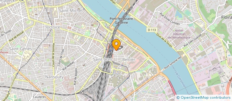 localisation de l'entreprise MONSIEUR GABRIEL BOUSSAUD à BORDEAUX