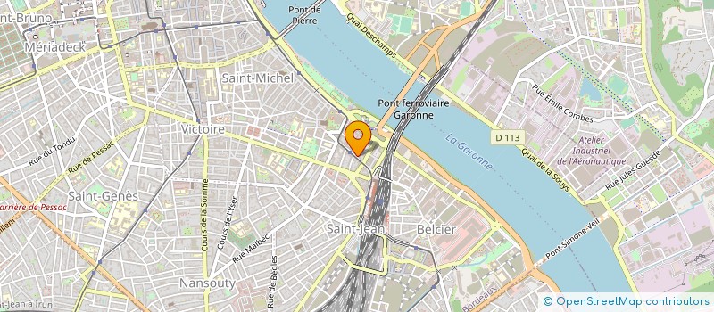 localisation de l'entreprise MONSIEUR GABRIEL BOUSSEAU à BORDEAUX