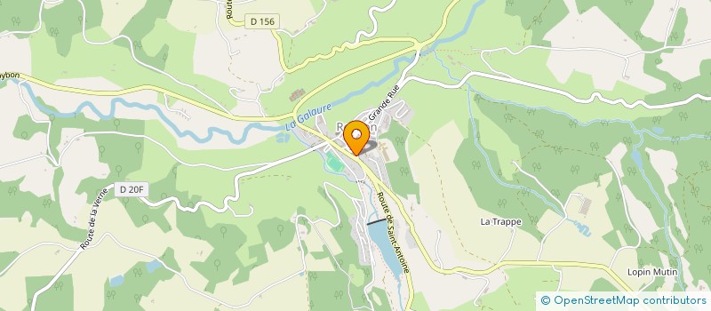 localisation de l'entreprise MONSIEUR GABRIEL BRET  ROYBON