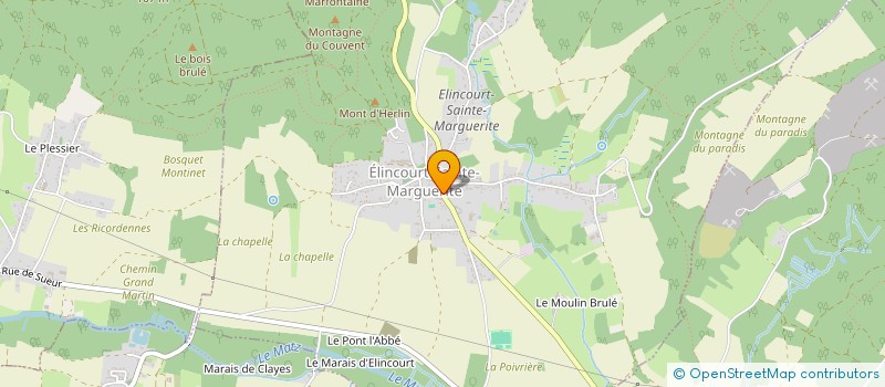 localisation de l'entreprise MONSIEUR GABRIEL BRILL  ELINCOURT-SAINTE-MARGUERITE